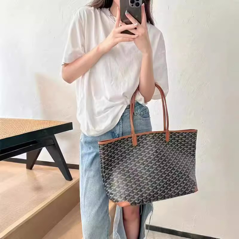 【拉链购物袋】托特包购物袋新款大容量通勤托特手提腋下包