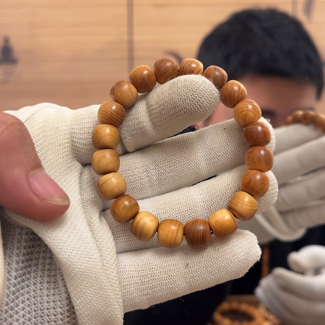 柏木（崖柏）手串/手链0910红油板根料甜香