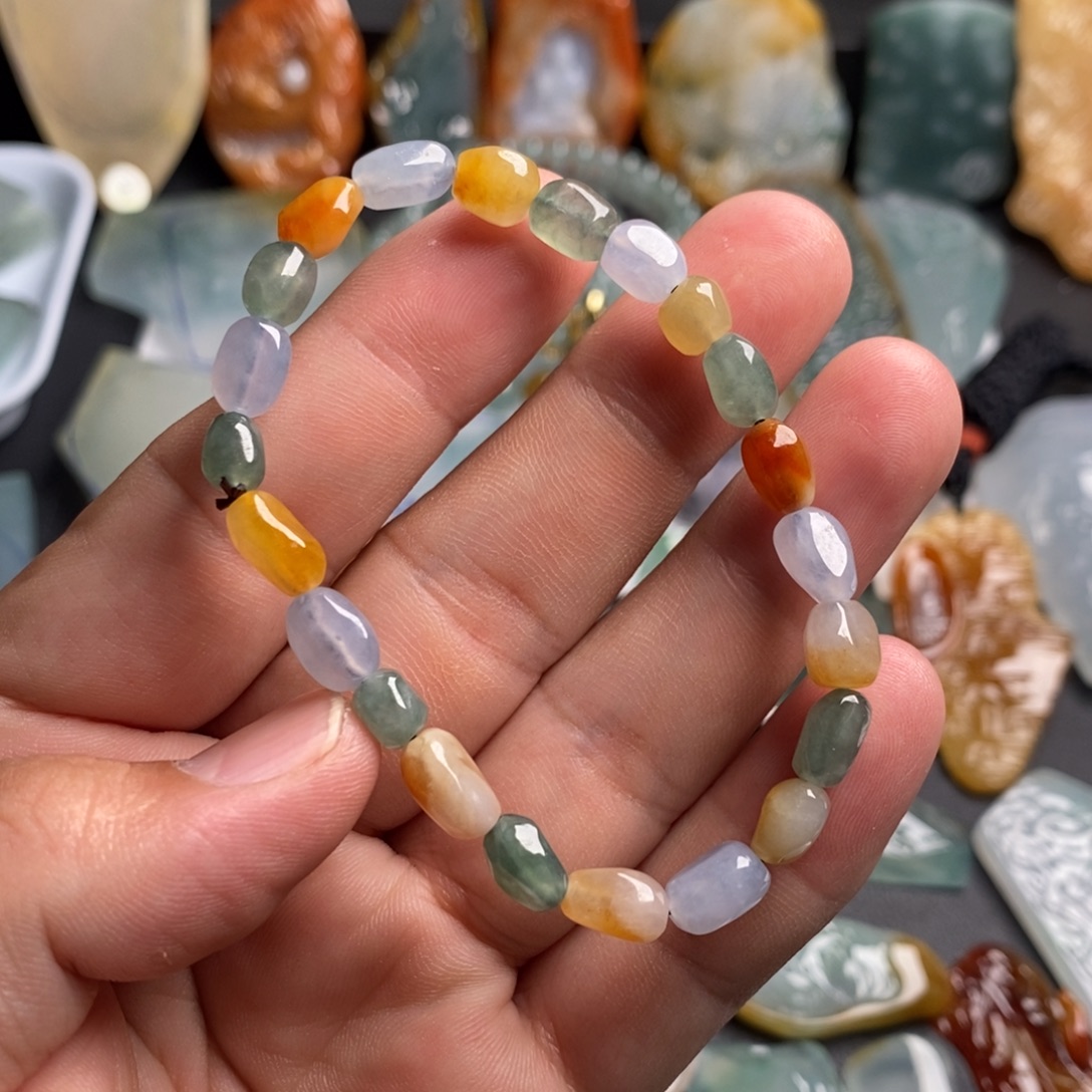 十***芸定制翡翠未镶嵌随形