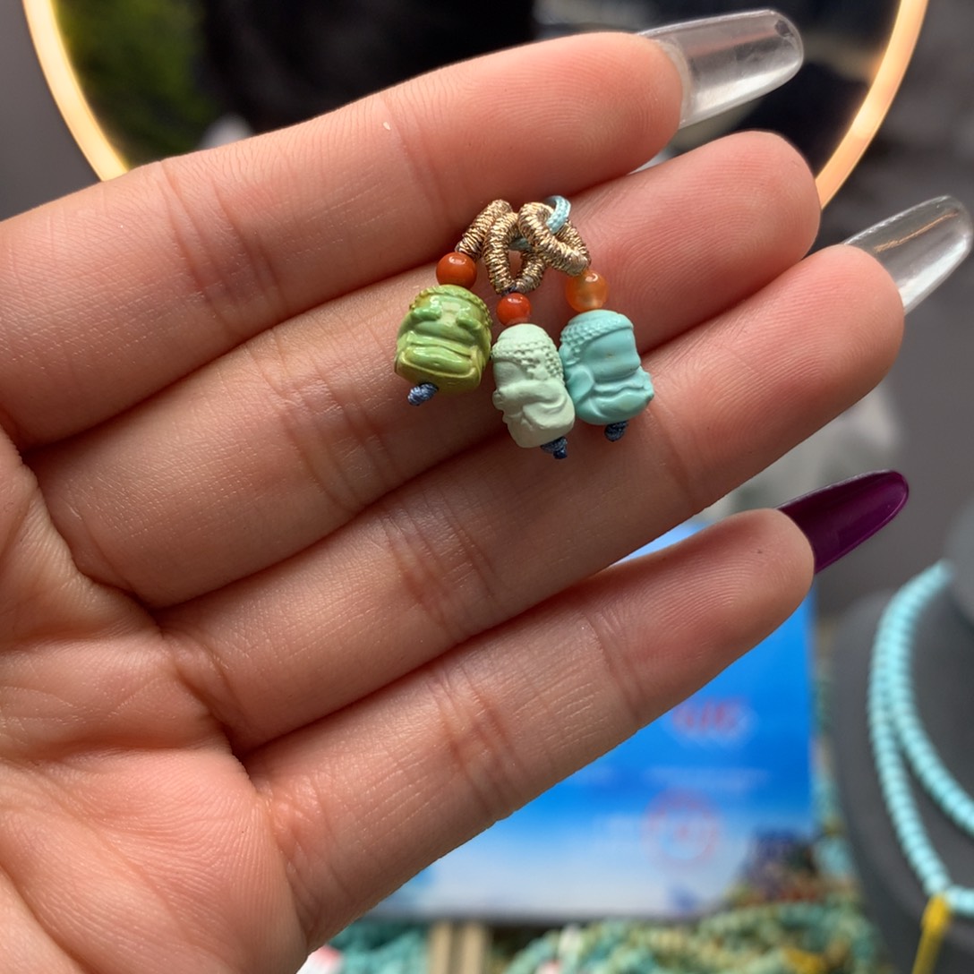 绿松石挂件未镶嵌