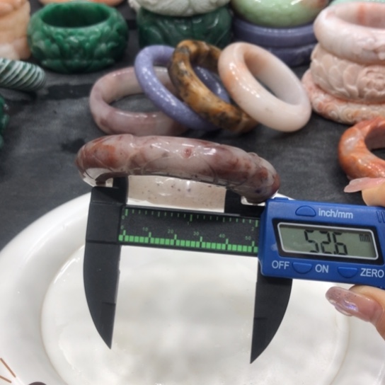未镶嵌石英质玉珠宝半成品10