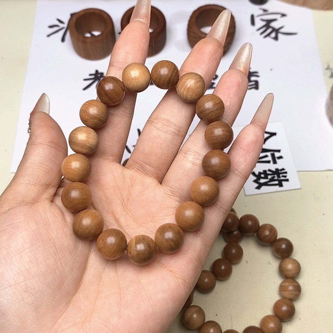 檀香木手串/手链1.2横纹沉水