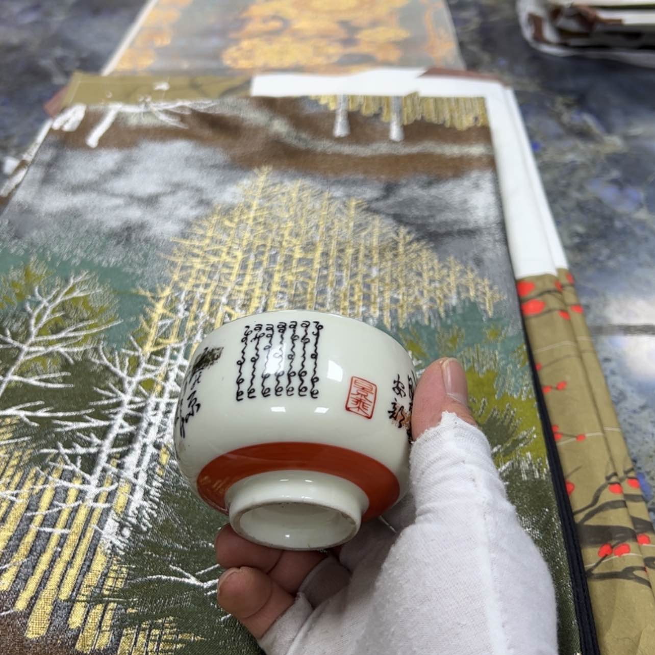 【闪购商品】可*陶瓷马克杯带盖勺