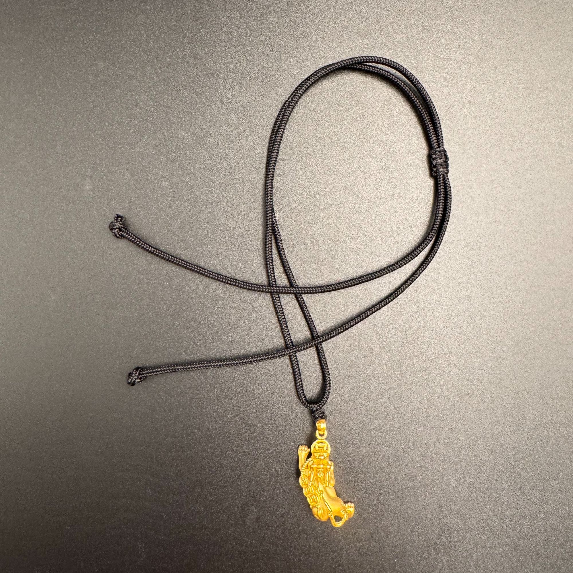 足金999  黄金古法传承招财貔貅吊坠