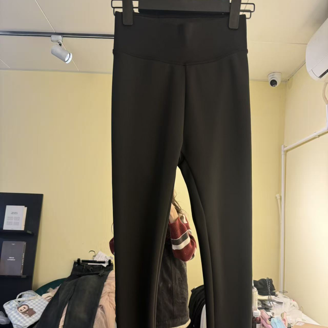 秋冬加厚保暖高腰收腹紧身长裤
