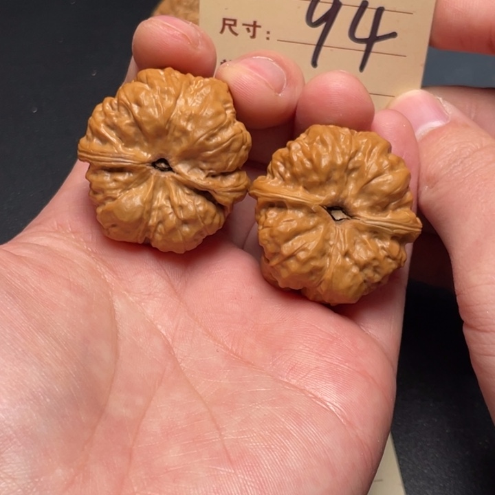 游***2文玩核桃把件蛙蛙36尺以打底瑕疵94