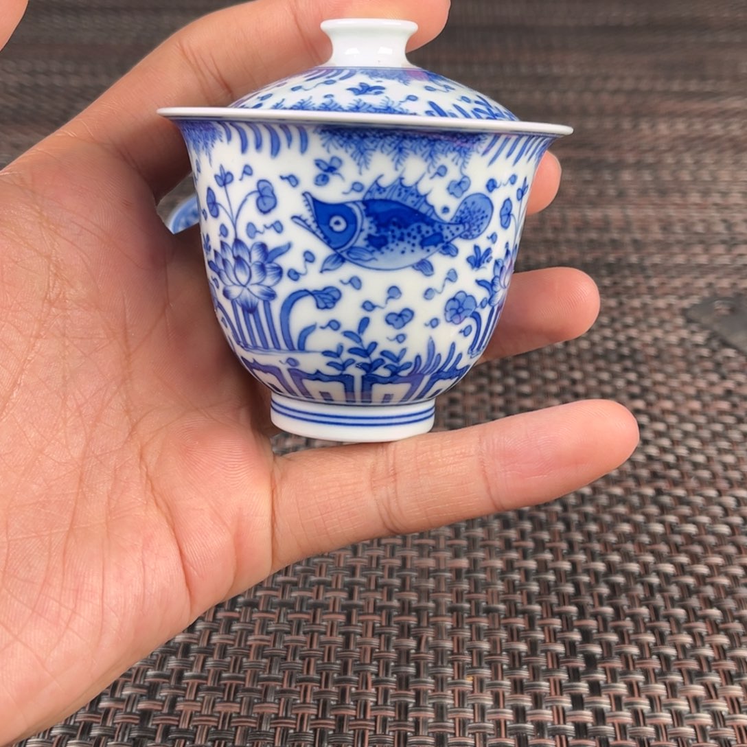 瓷片景德镇陶瓷杯子