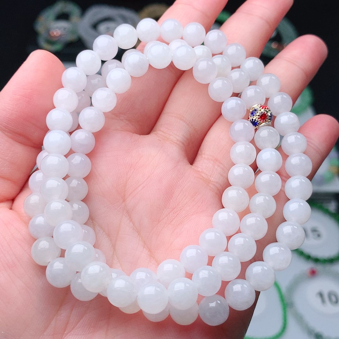 翡翠手串未镶嵌翡翠