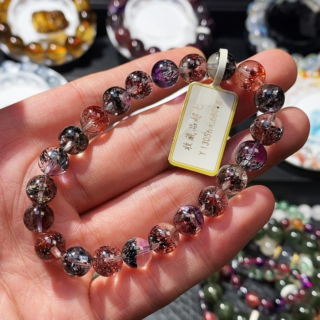 未镶嵌手链水晶毒液8.5