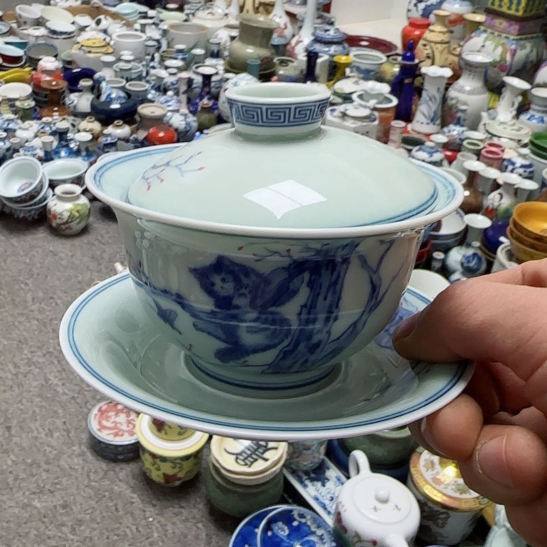 摆件瓷器的工艺技术水平