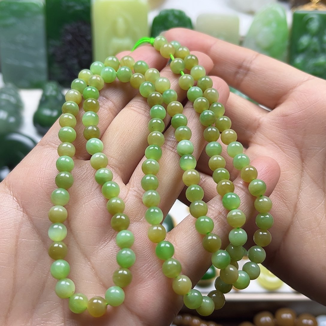 和田玉吊坠项链未镶嵌