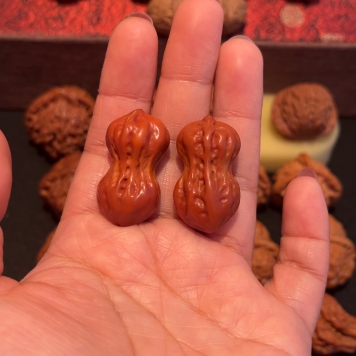 吊坠文玩核桃小花生