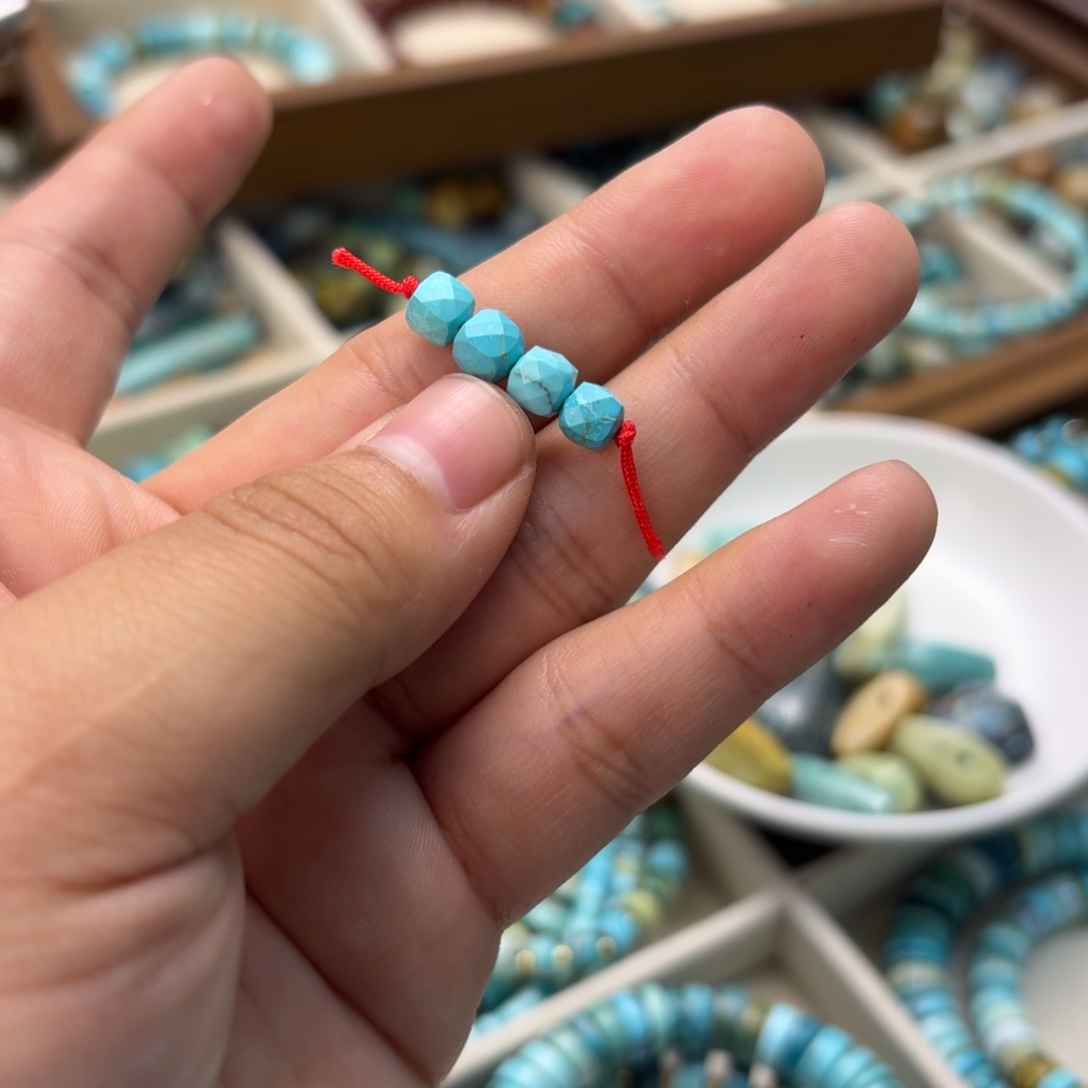 南红玛瑙未镶嵌绿松石