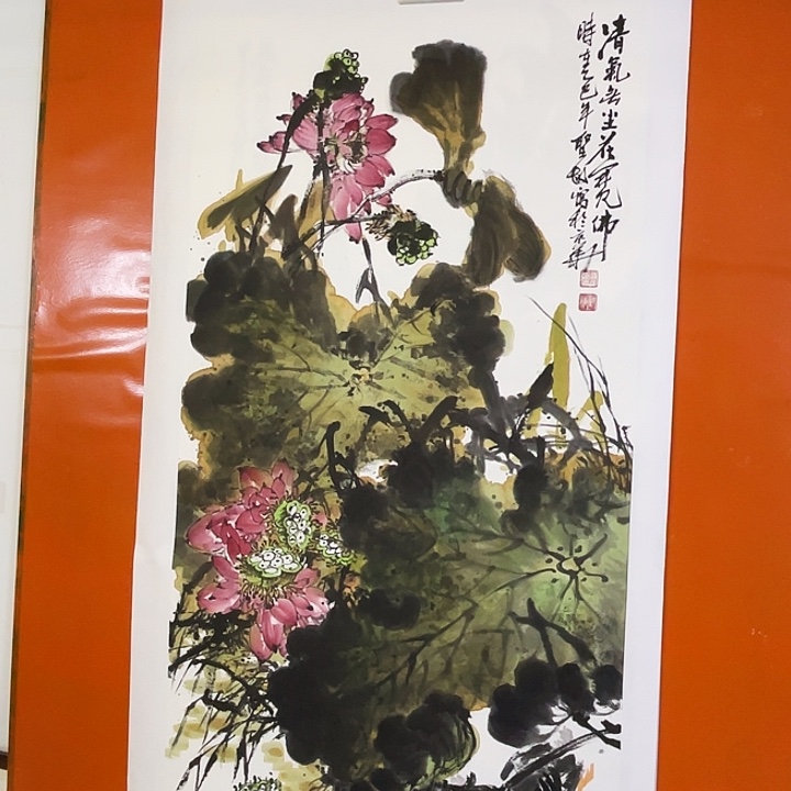 国画张圣敏先生纯手绘作品