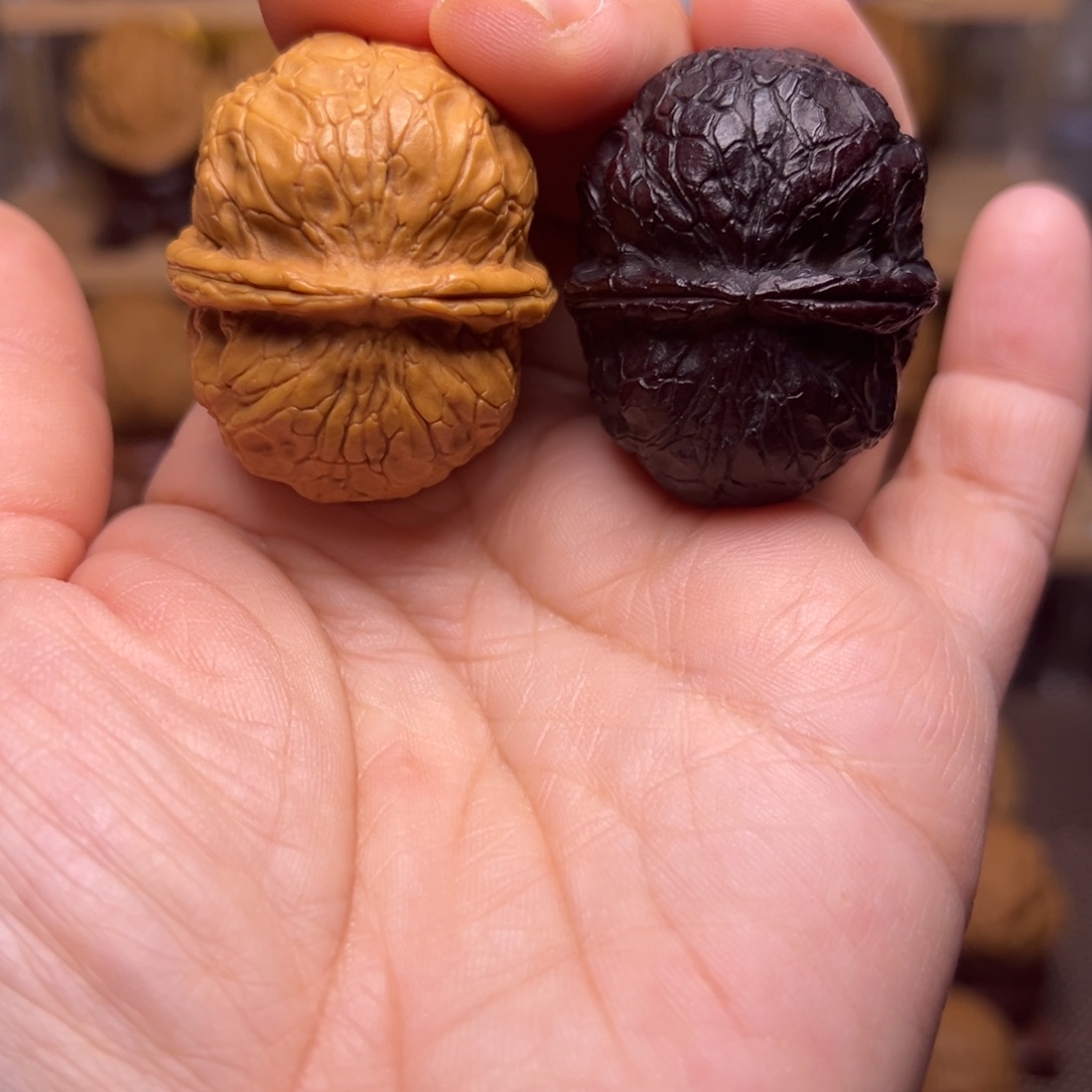 把件文玩核桃7w阴阳玄武元宝39尺