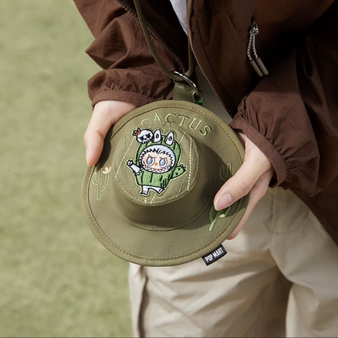 【拆盒】THE MONSTERS春天野在家盲盒渔夫帽小包生日礼物