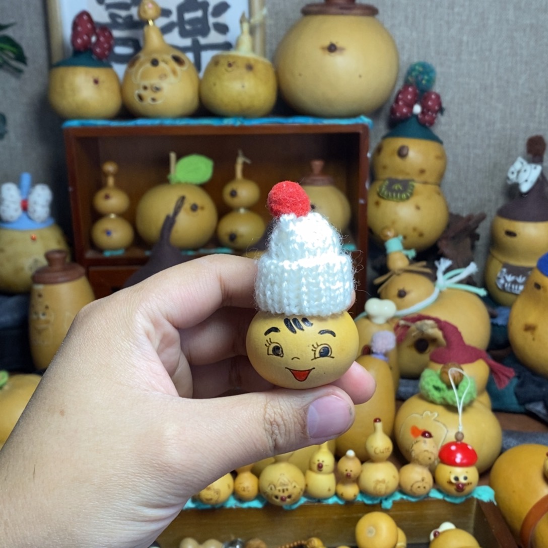 小可爱雪人下摆件