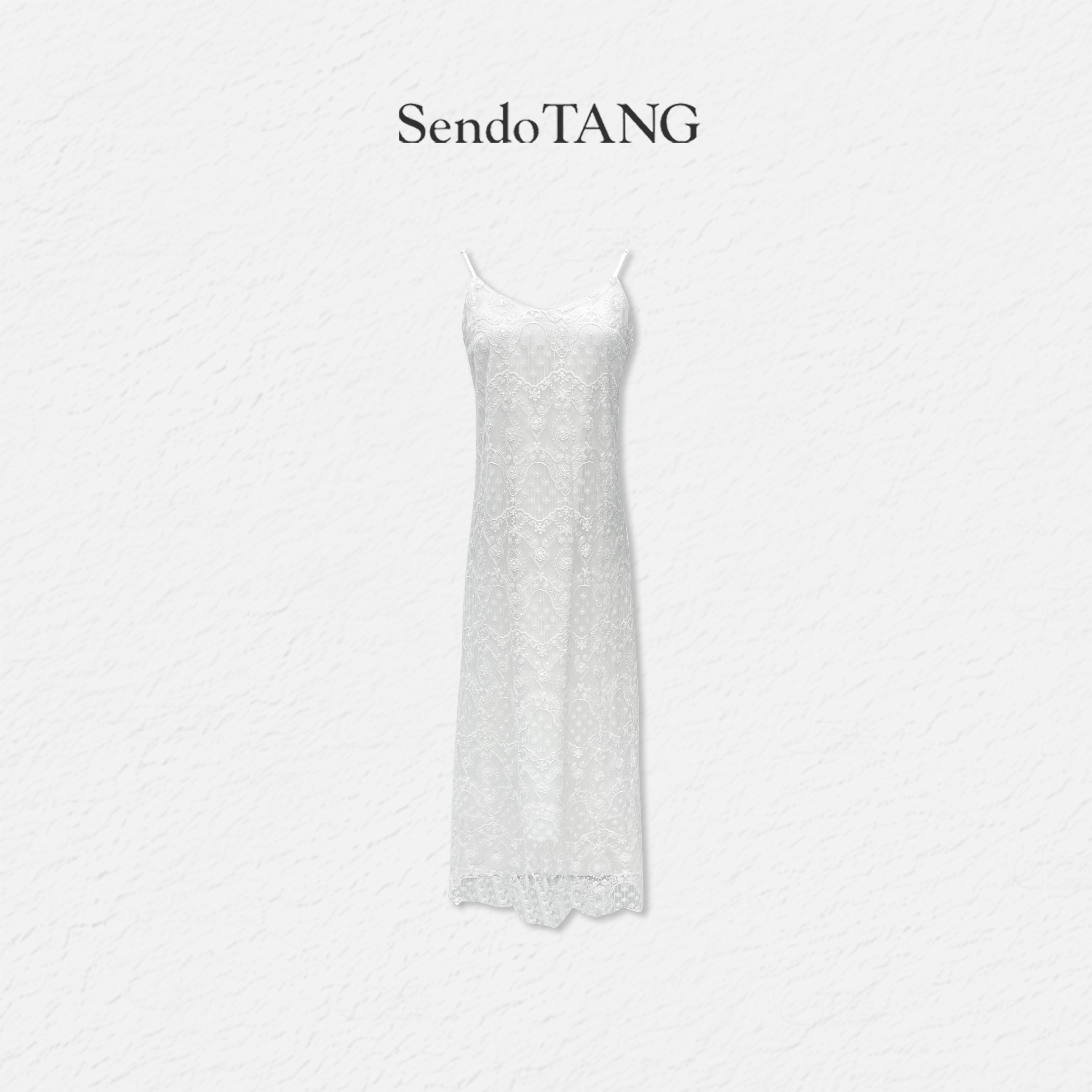 【清风叙】胖多女装夏季新款休闲时尚气质高级感吊带连衣裙