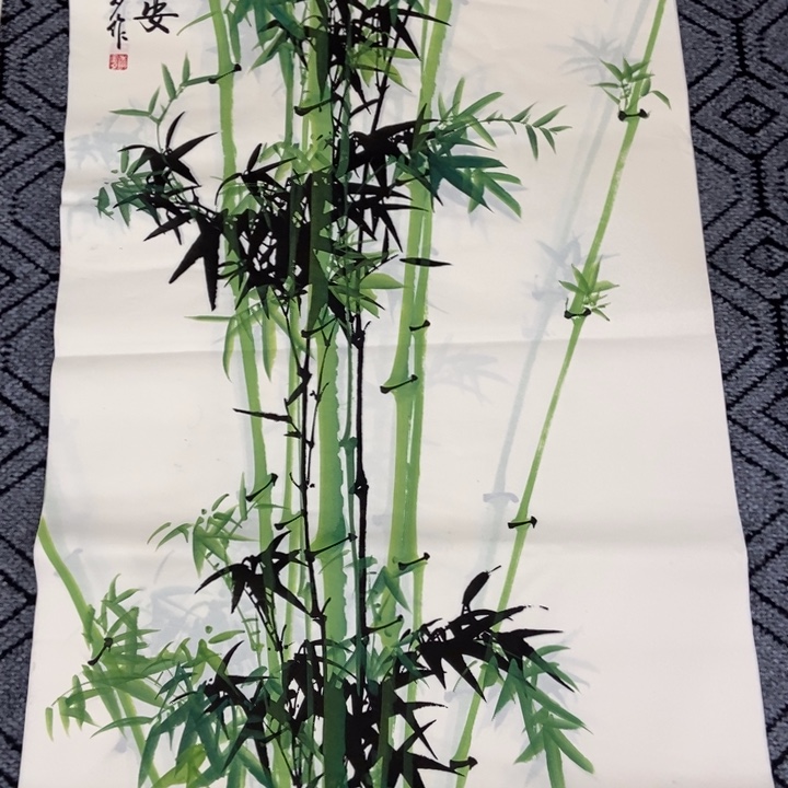 枕书斋画廊的直播间