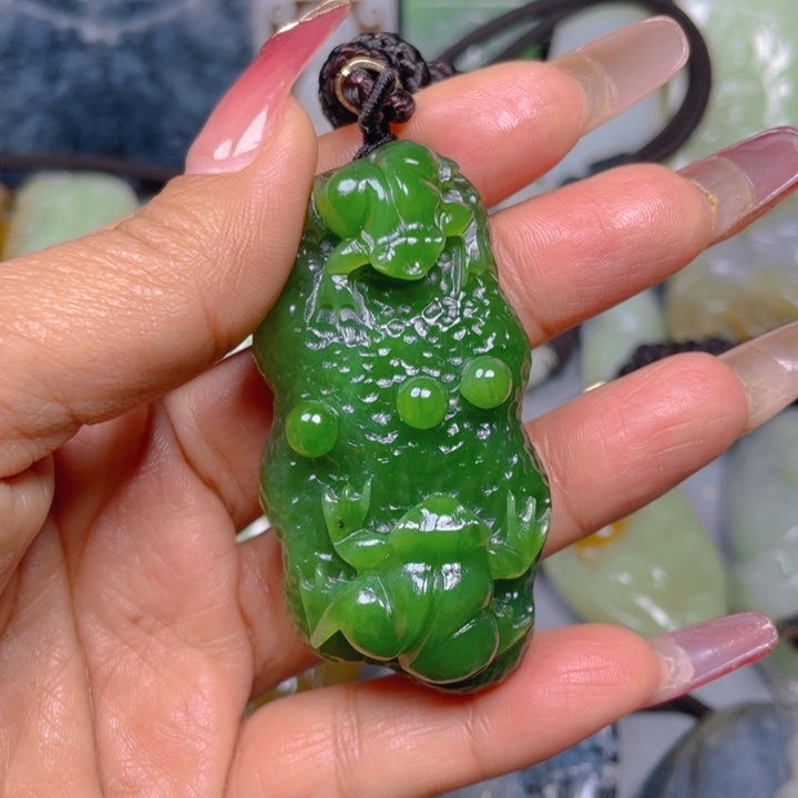 和田玉挂件未镶嵌