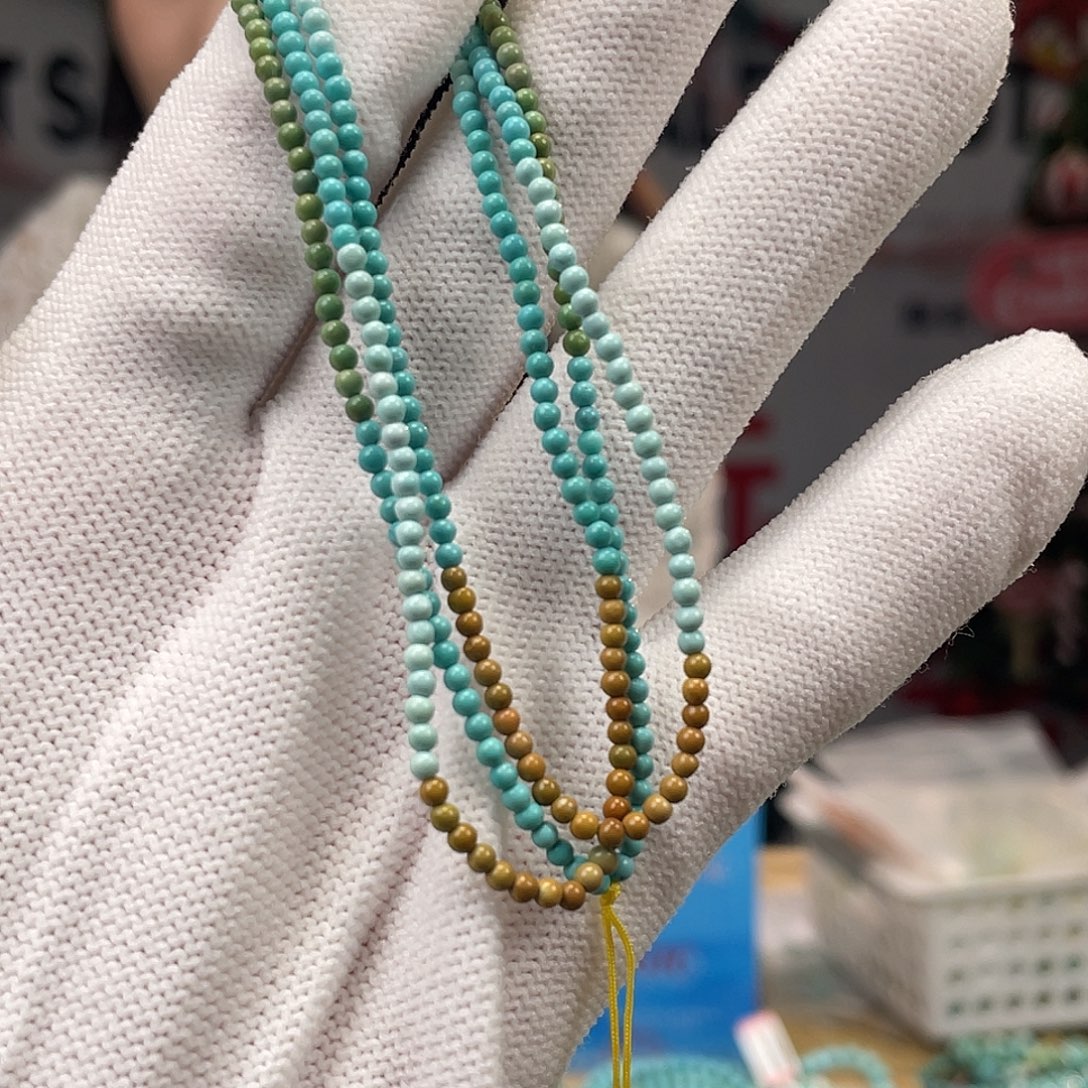 绿松石未镶嵌挂件