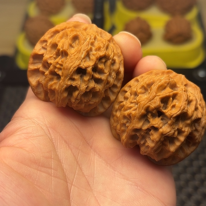 文玩核桃吊坠40全品苹果园狮子头