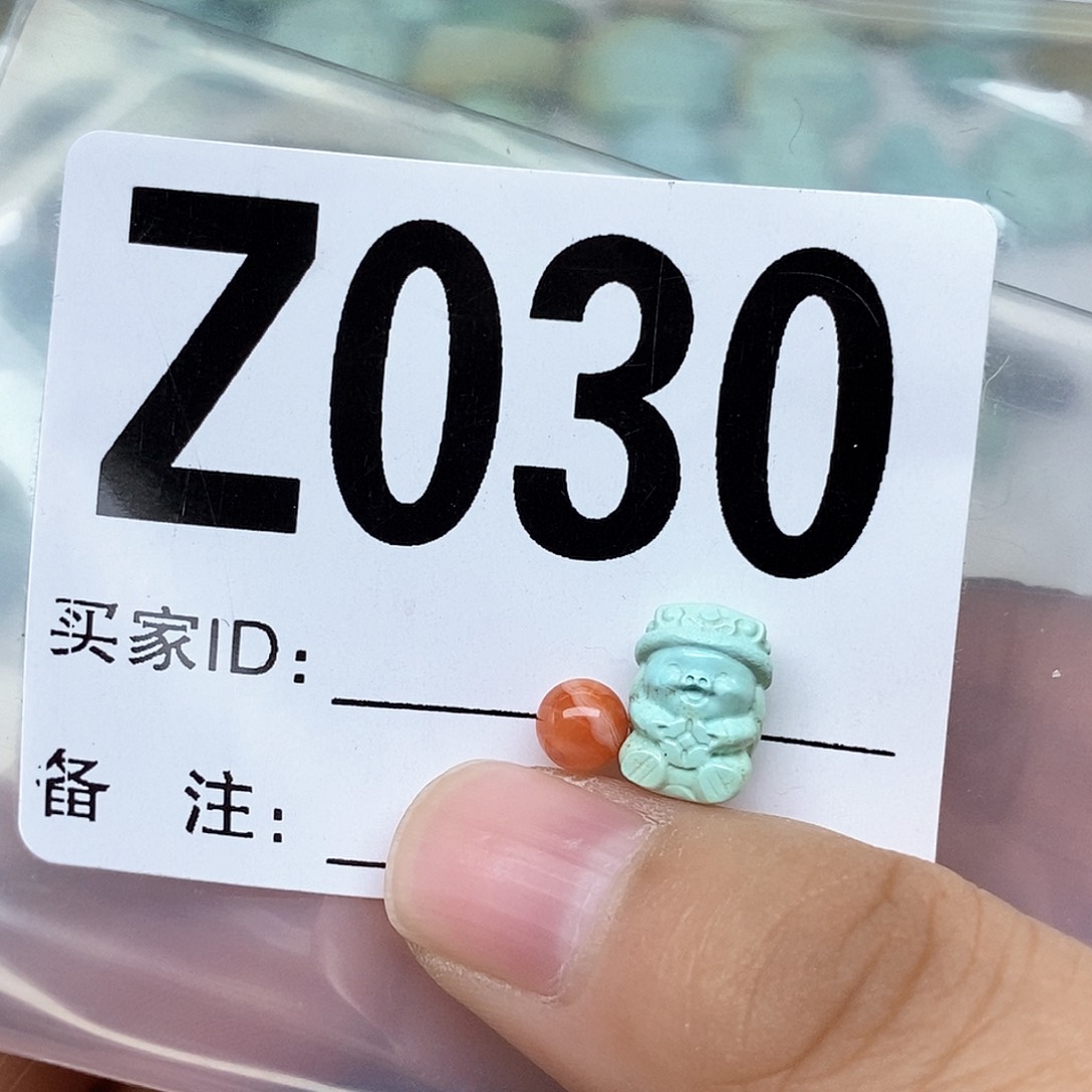 南红玛瑙配饰未镶嵌