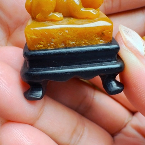 寿山石其他圣***卖灵兔印章