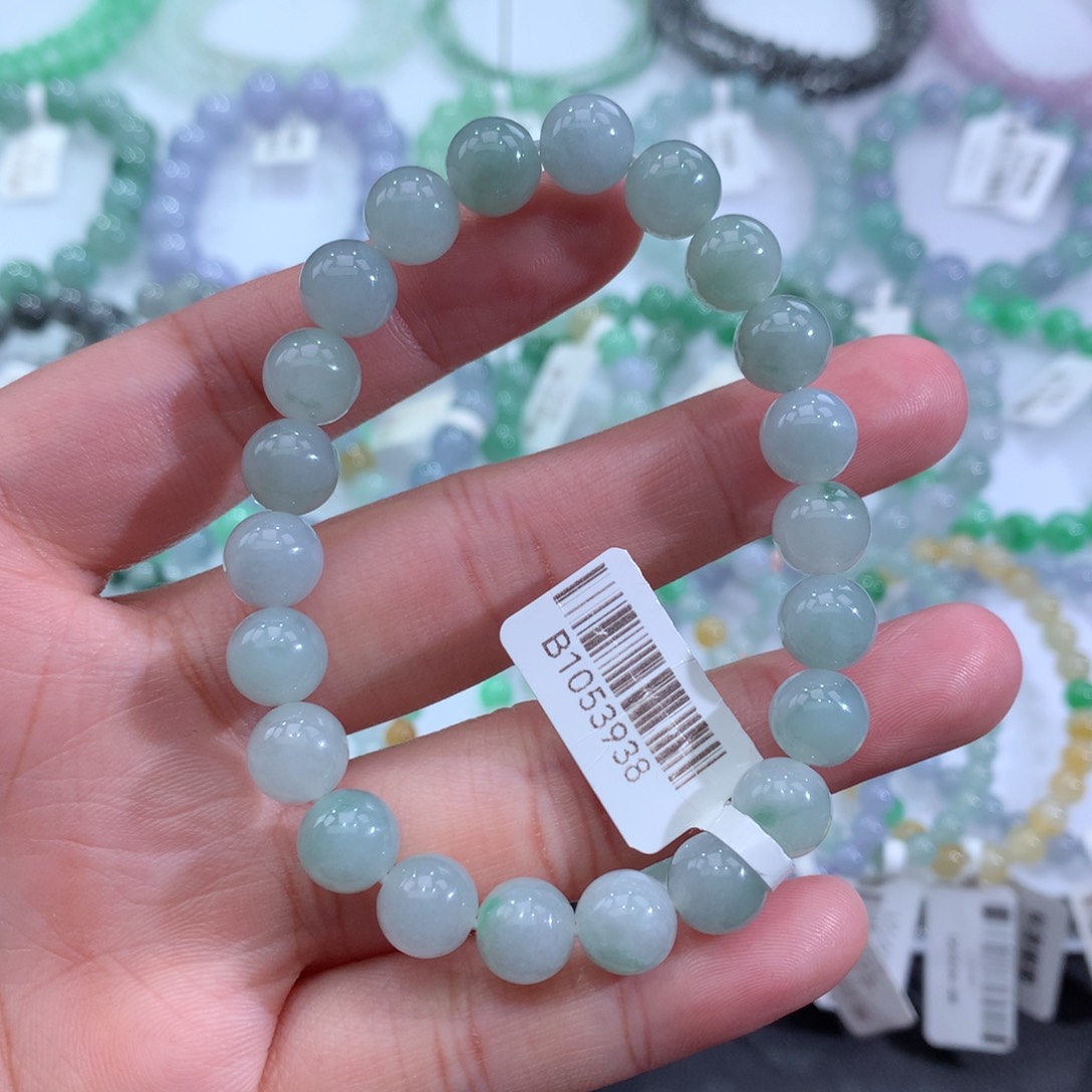 翡翠手链未镶嵌天然