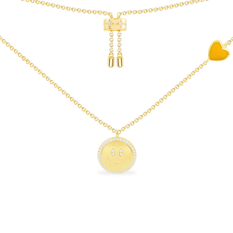 APM Monaco 合金合成锆石项链 合金合成锆石项链 女款项链