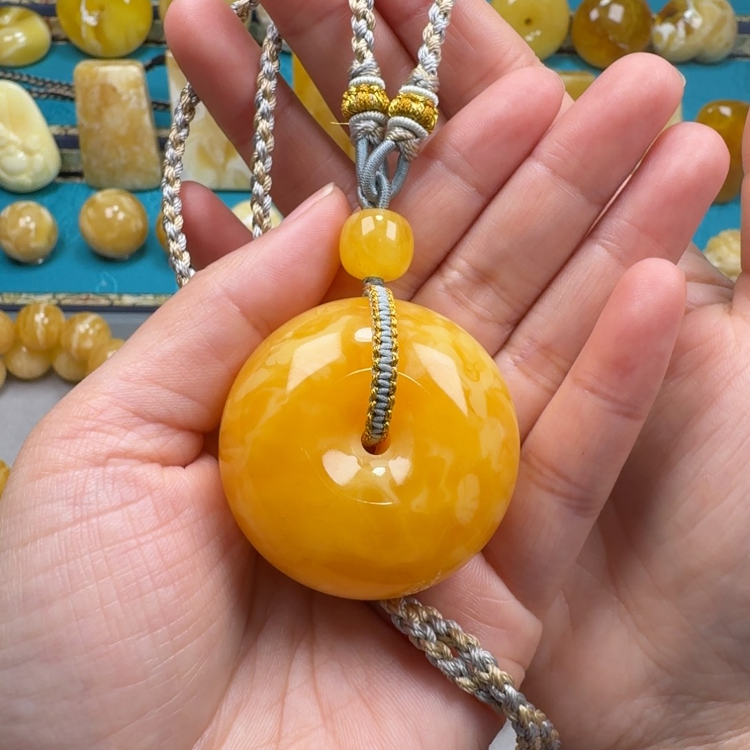 琥珀手链未镶嵌蜜蜡