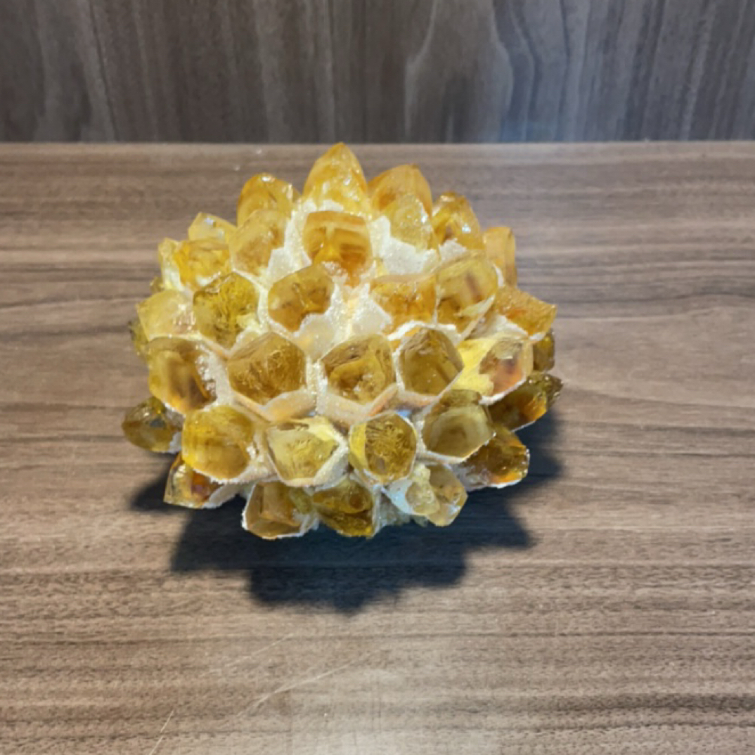 黄晶花家居客厅书房玄关装饰佳品