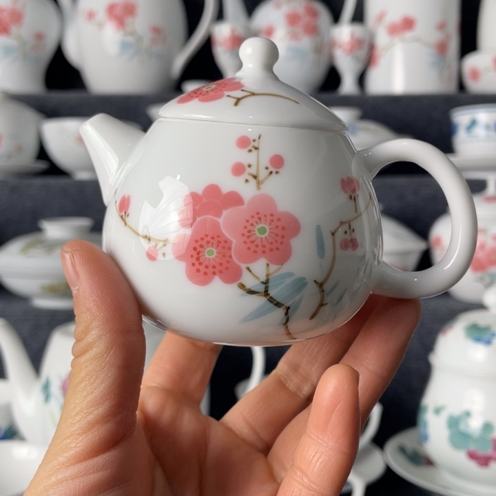 景德镇陶瓷茶壶茶壶陶