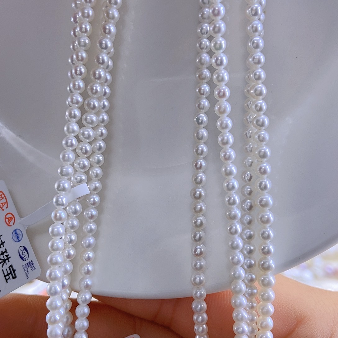 颈饰合金淡水珍珠