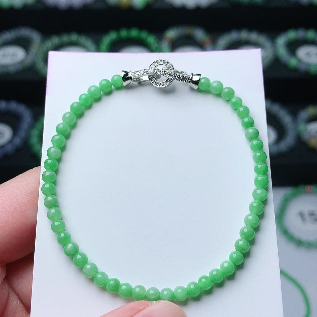 未镶嵌翡翠手链翡翠