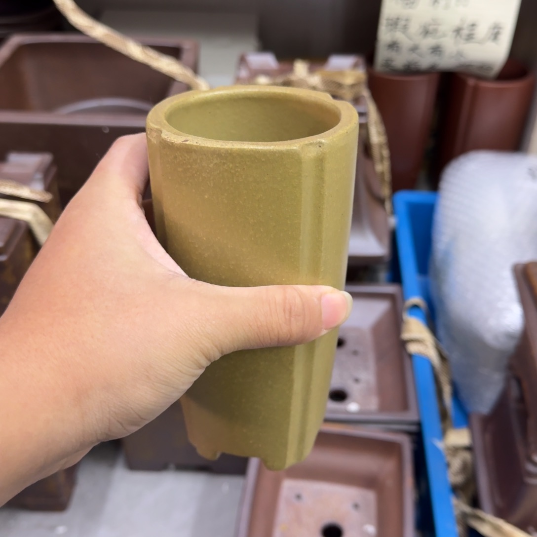 紫砂花盆宜兴紫砂正品6.5x15