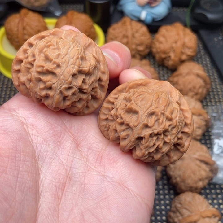 文玩核桃吊坠斜*宫灯