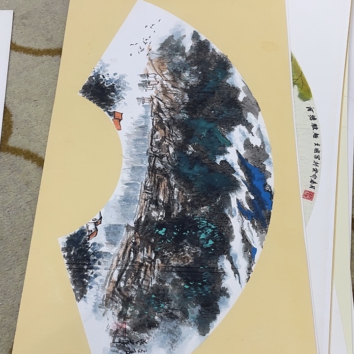 国画33-66卡纸作品艺
