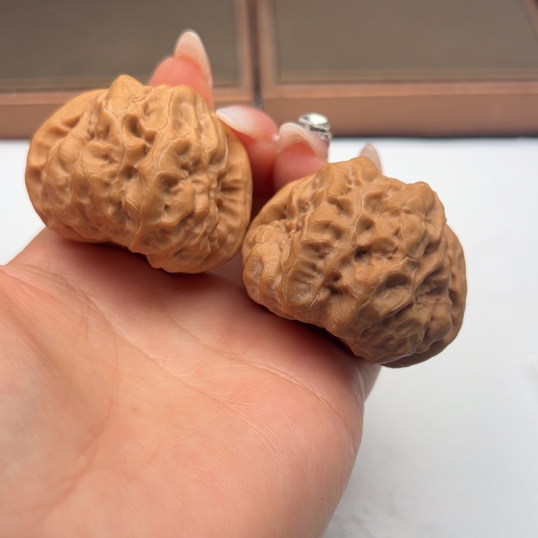 文玩核桃把件蛤蟆42丽