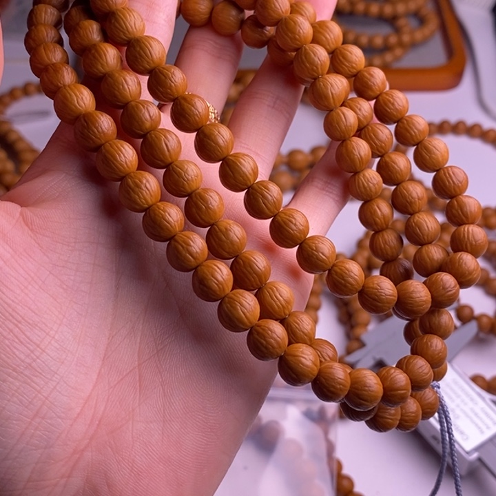 心***愿猴头核桃手串聚宝盆脖挂