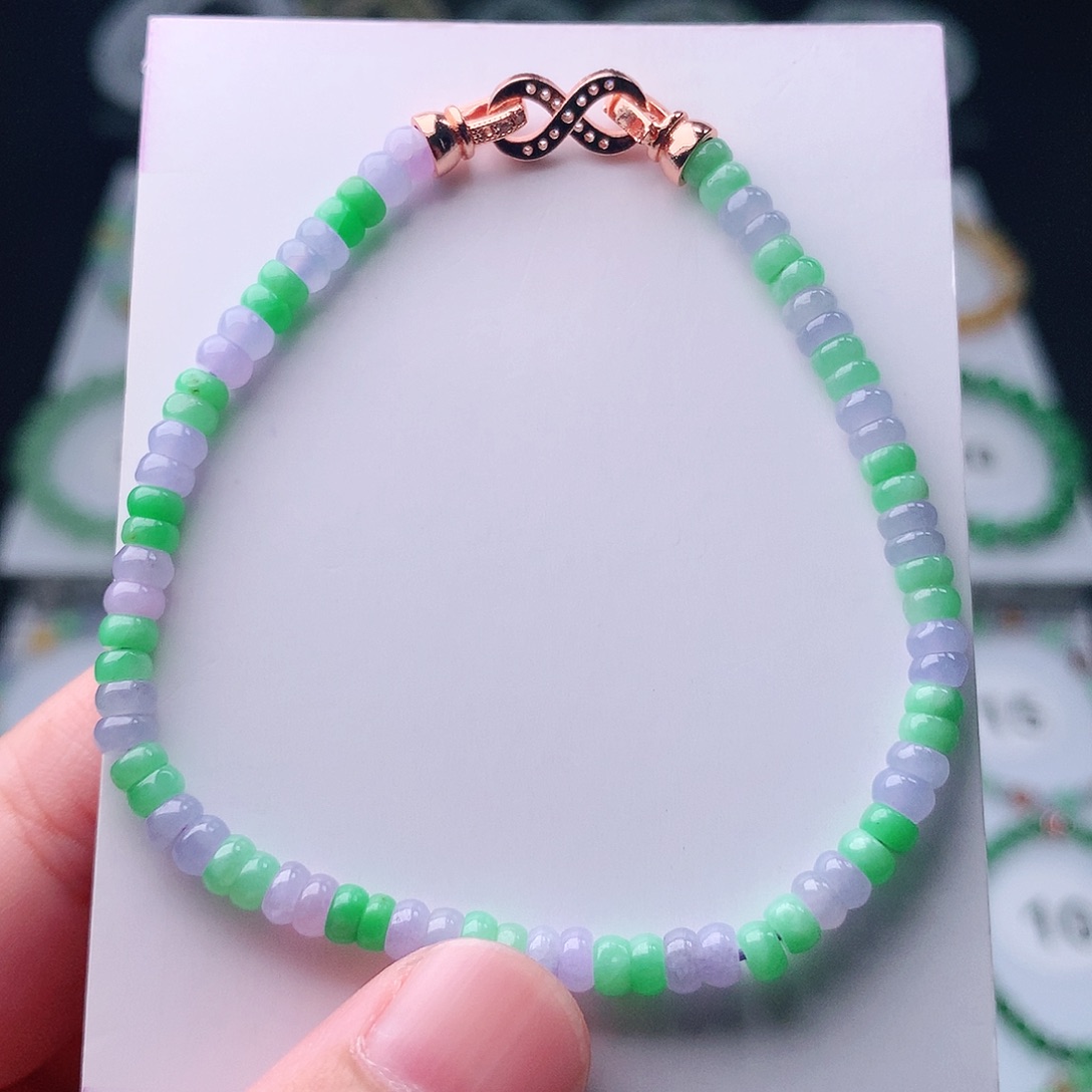 未镶嵌手串翡翠翡翠