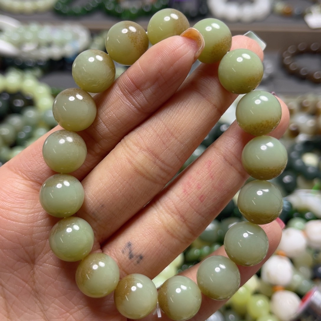 和田玉手链未镶嵌