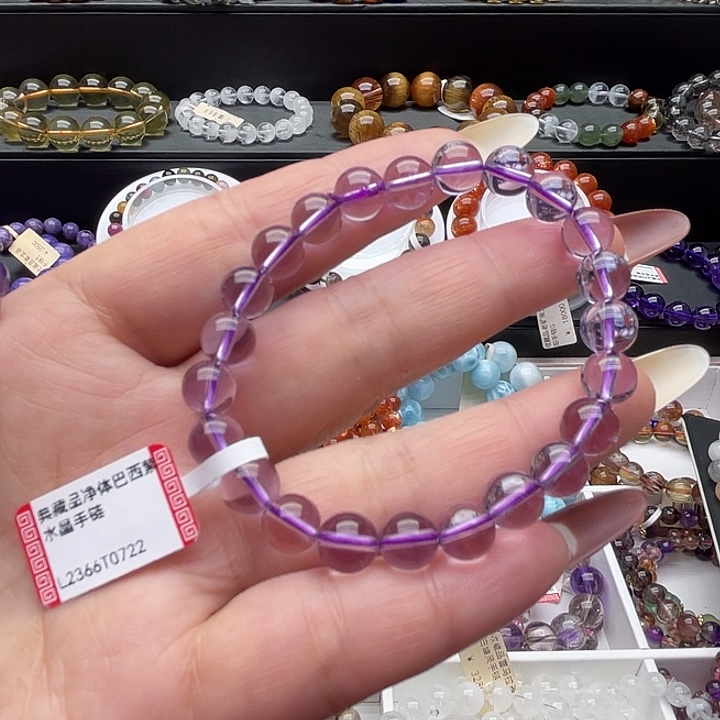 秋***意手链水晶未镶嵌天然手链