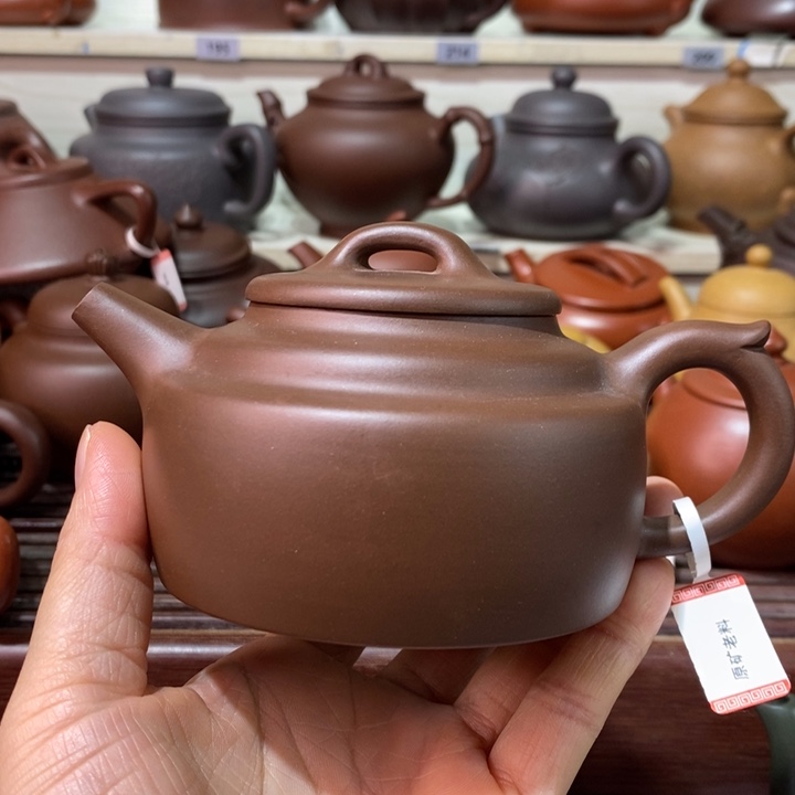 ****️茶壶紫砂微瑕处理一把