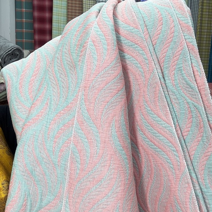 棉2.51米×2.4米刀口布头上善若水粉