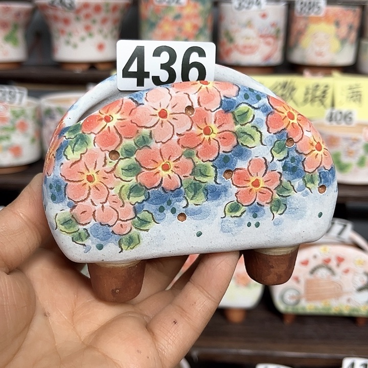 红陶s****o手工制作多肉花盆