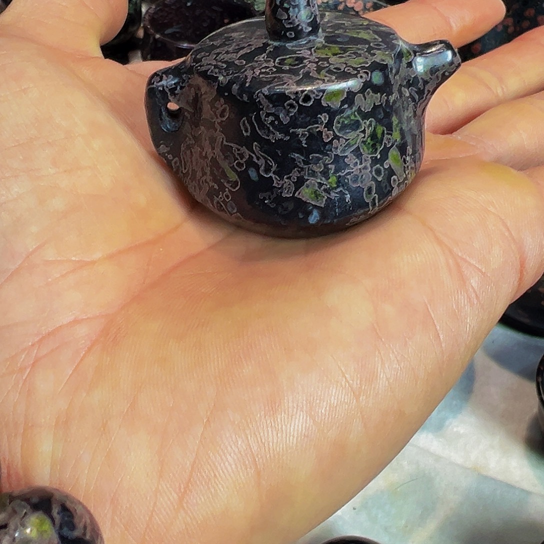 梅花玉鱼缸石茶周边微瑕不退不换