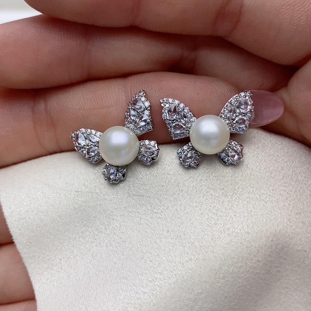 【闪购商品】淡水珍珠耳饰未镶嵌103