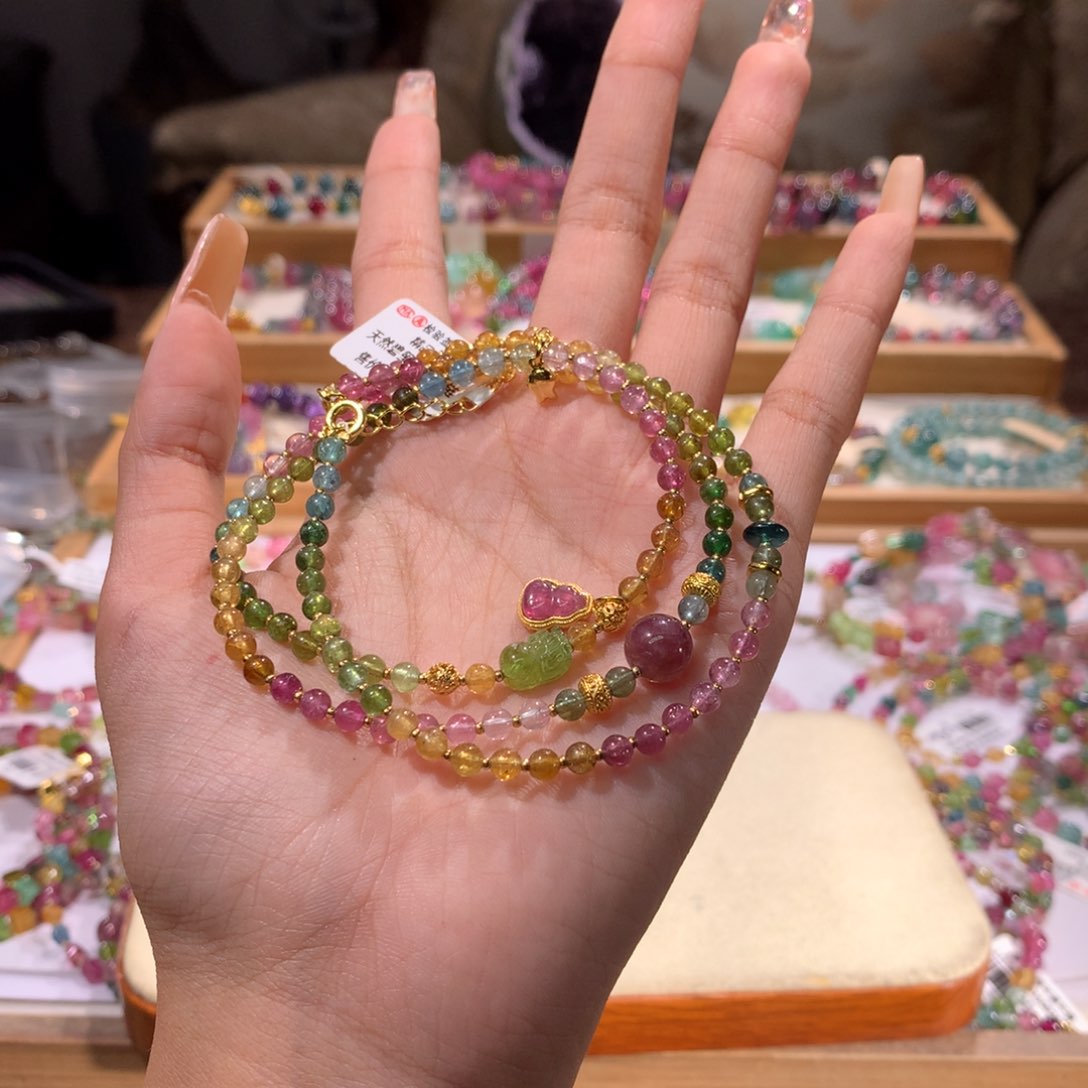 未镶嵌多样性发货其一碧玺