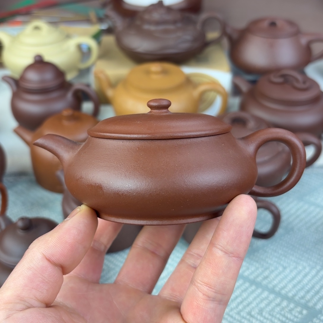 紫砂茶壶昊*明炉 紫泥 130cc